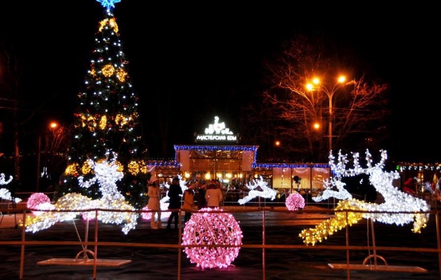 Новый 2017 год в парке сокольники Новый 2017 год в парке сокольники
