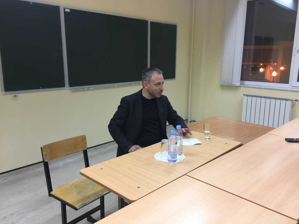 На встрече со студентами Кафедры журналистики, Гуманитарного института Югорского Госуниверситета. 29.11.2017 г. На встрече со студентами Кафедры журналистики, Гуманитарного института Югорского Госуниверситета. 29.11.2017 г.