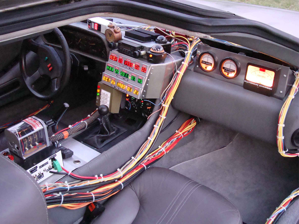 DELOREAN DMC 12 назад в будущее